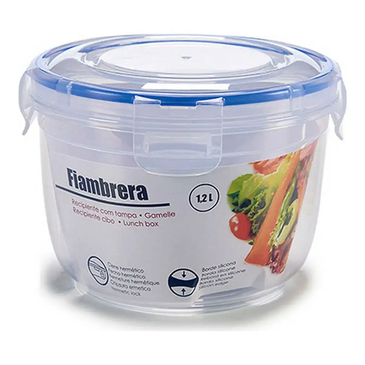 Boite a lunch transparent plastique 1 2 l_1248. DIAYTAR COTE D'IVOIRE - Votre Passage vers l'Exceptionnel. Explorez notre boutique en ligne, où chaque produit est choisi avec soin pour offrir une expérience de shopping inoubliable.