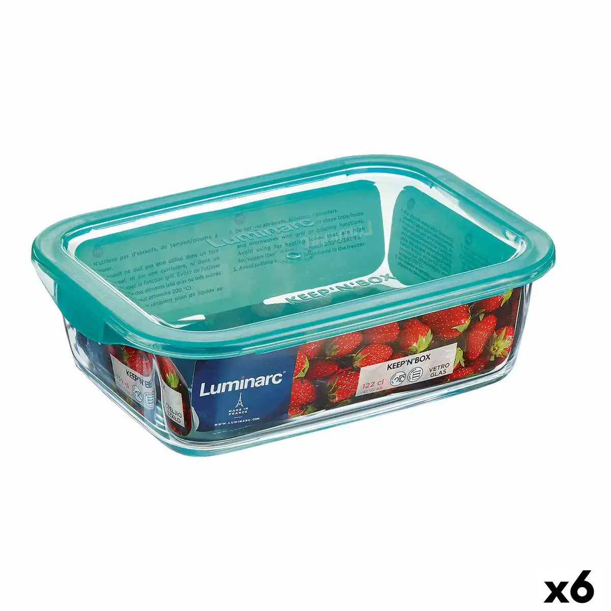Boite a repas rectangulaire avec couvercle luminarc keep n lagon 12 x 8 5 x 5 4 cm turquoise 380 ml verre 6 unites _3854. Bienvenue sur DIAYTAR COTE D'IVOIRE - Votre Fenêtre sur le Shopping Moderne. Parcourez notre boutique en ligne et découvrez des produits qui incarnent l'évolution du style et de la qualité.