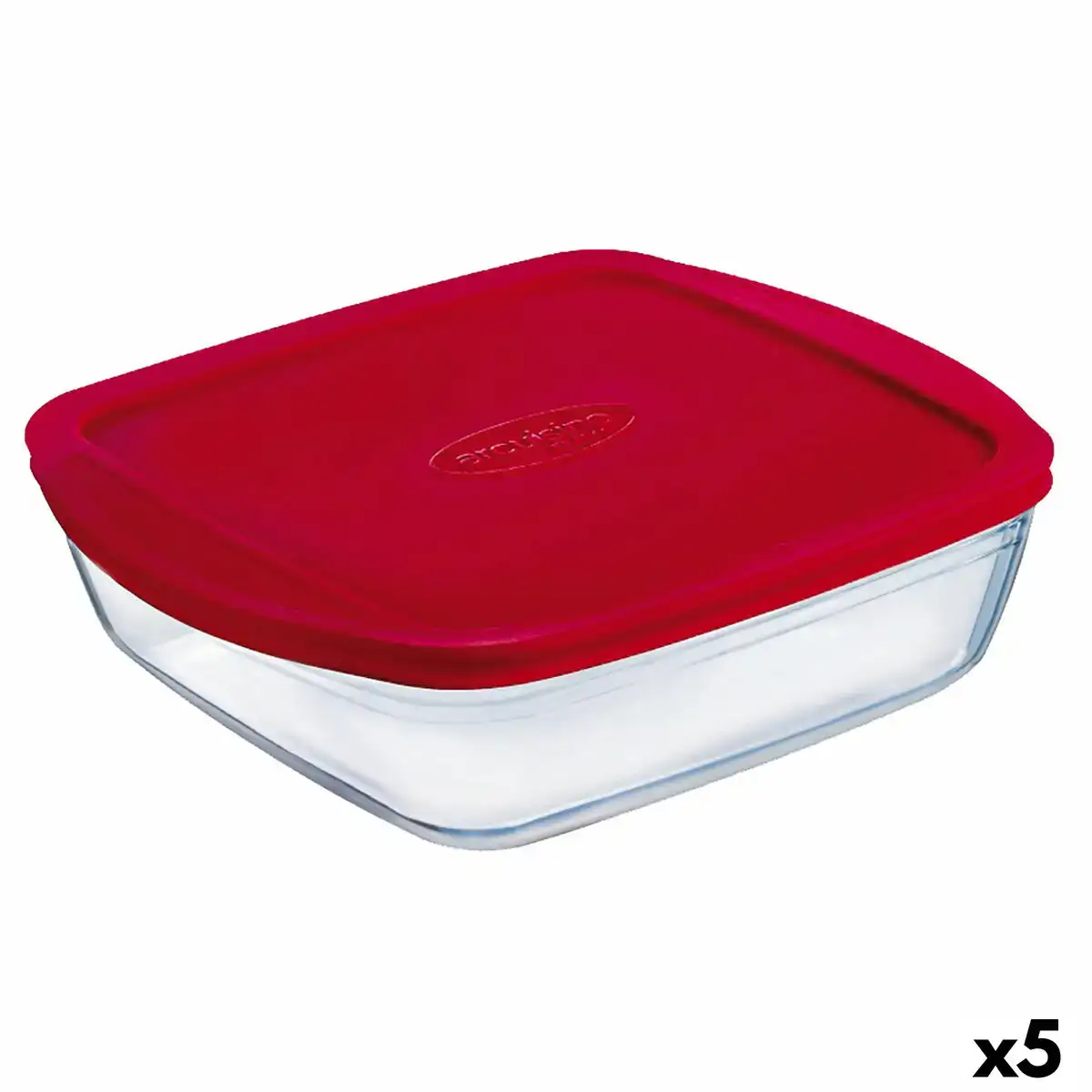 Boite a repas rectangulaire avec couvercle o cuisine cook store ocu rouge 2 5 l 28 x 20 x 8 cm silicone verre 5 unites _5231. DIAYTAR COTE D'IVOIRE - Votre Escapade Shopping Virtuelle. Explorez notre boutique en ligne et dénichez des trésors qui évoquent la culture et le savoir-faire sénégalais, un clic à la fois.