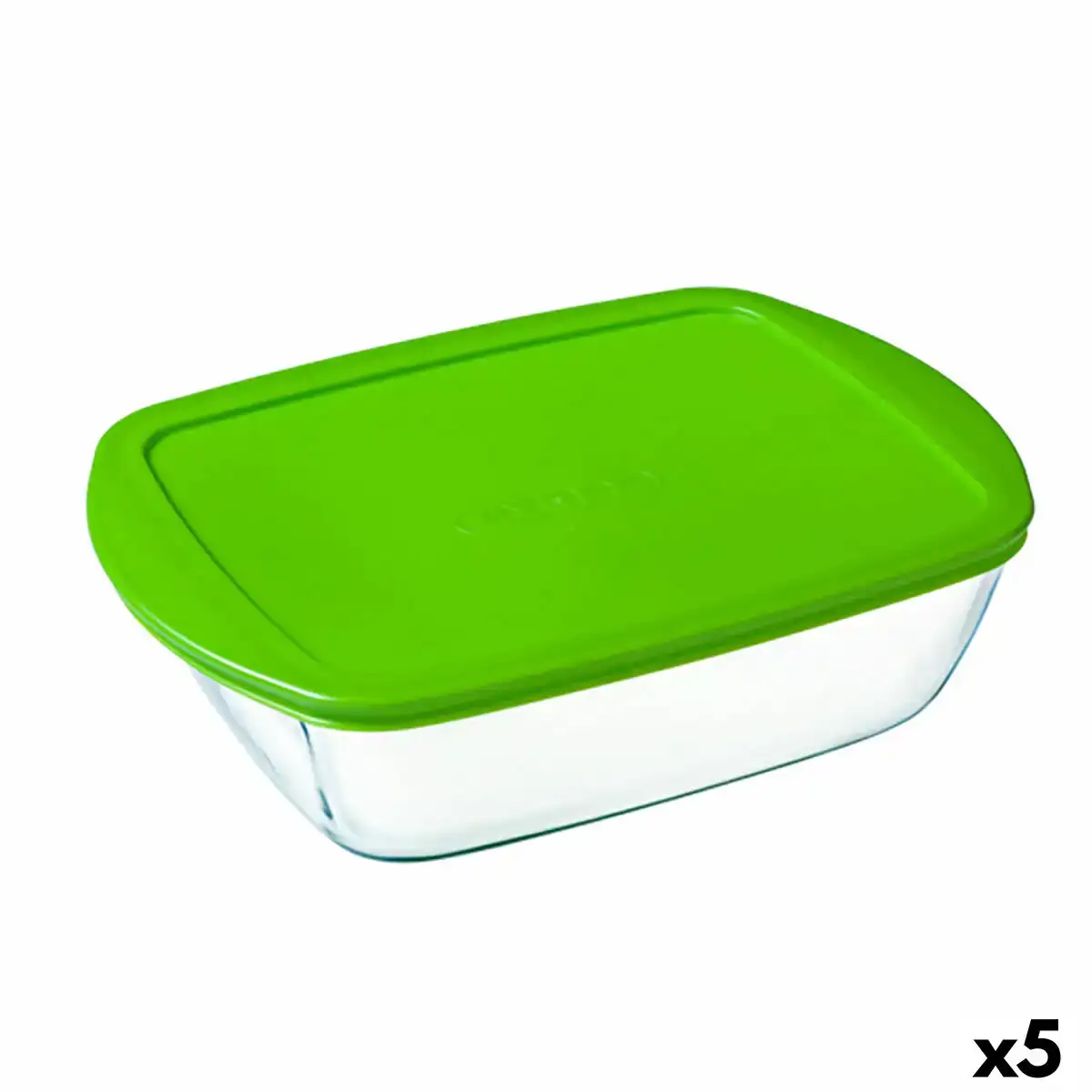 Boite a repas rectangulaire avec couvercle pyrex cook store px vert 2 5 l 28 x 20 x 8 cm verre silicone 5 unites _9275. DIAYTAR COTE D'IVOIRE - Votre Passage vers l'Élégance Abordable. Explorez notre collection où chaque produit est choisi pour sa qualité et son accessibilité, incarnant ainsi l'essence du Côte d'Ivoire.