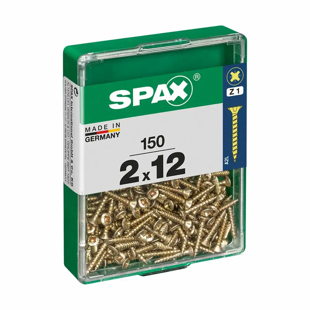 Boite a vis spax 4081020200122 vis a bois tete plate 2 x 12 mm 2 0 x 12 mm _9602. DIAYTAR COTE D'IVOIRE - Où Choisir Devient une Découverte. Explorez notre boutique en ligne et trouvez des articles qui vous surprennent et vous ravissent à chaque clic.