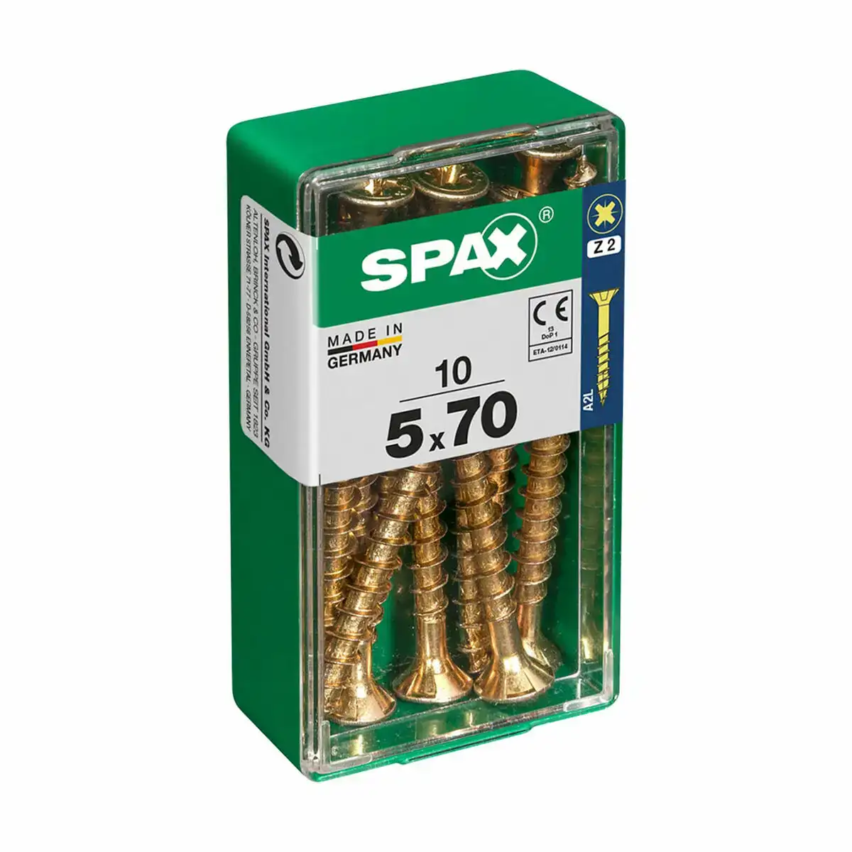 Boite a vis spax 4081020500701 tete plate 5 x 70 mm 5 0 x 70 mm 10 unites _1203. Bienvenue chez DIAYTAR COTE D'IVOIRE - Où Chaque Achat Fait une Différence. Découvrez notre gamme de produits qui reflètent l'engagement envers la qualité et le respect de l'environnement.