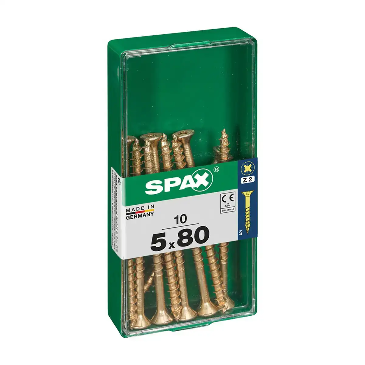 Boite a vis spax yellox bois tete plate 10 pieces 5 x 80 mm _8673. Bienvenue sur DIAYTAR COTE D'IVOIRE - Où Choisir est un Voyage Passionnant. Plongez dans notre catalogue et trouvez des produits qui révèlent la diversité et la beauté du Côte d'Ivoire.
