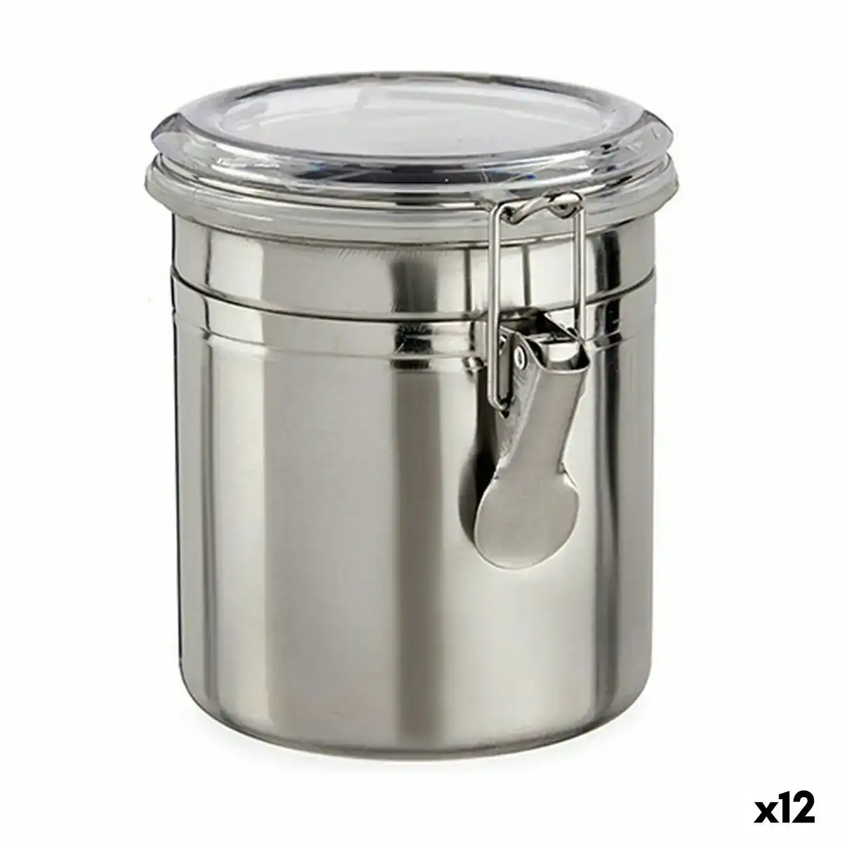 Boite argente acier inoxydable 12 unites _2554. Bienvenue chez DIAYTAR COTE D'IVOIRE - Où Choisir est une Invitation au Voyage. Explorez notre boutique en ligne et découvrez des produits qui vous transportent dans l'univers du Côte d'Ivoire.