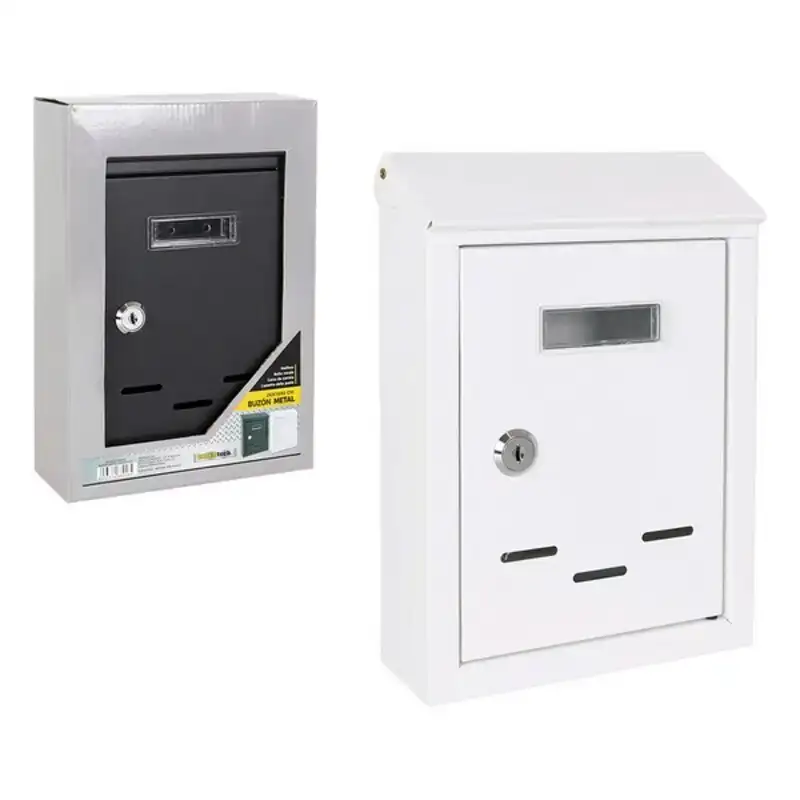 Boite aux lettres bricotech metal 26 x 18 x 6 cm _8382. DIAYTAR COTE D'IVOIRE - L'Art de Vivre le Shopping Éthique. Parcourez notre gamme et choisissez des produits qui reflètent notre engagement envers des pratiques durables.