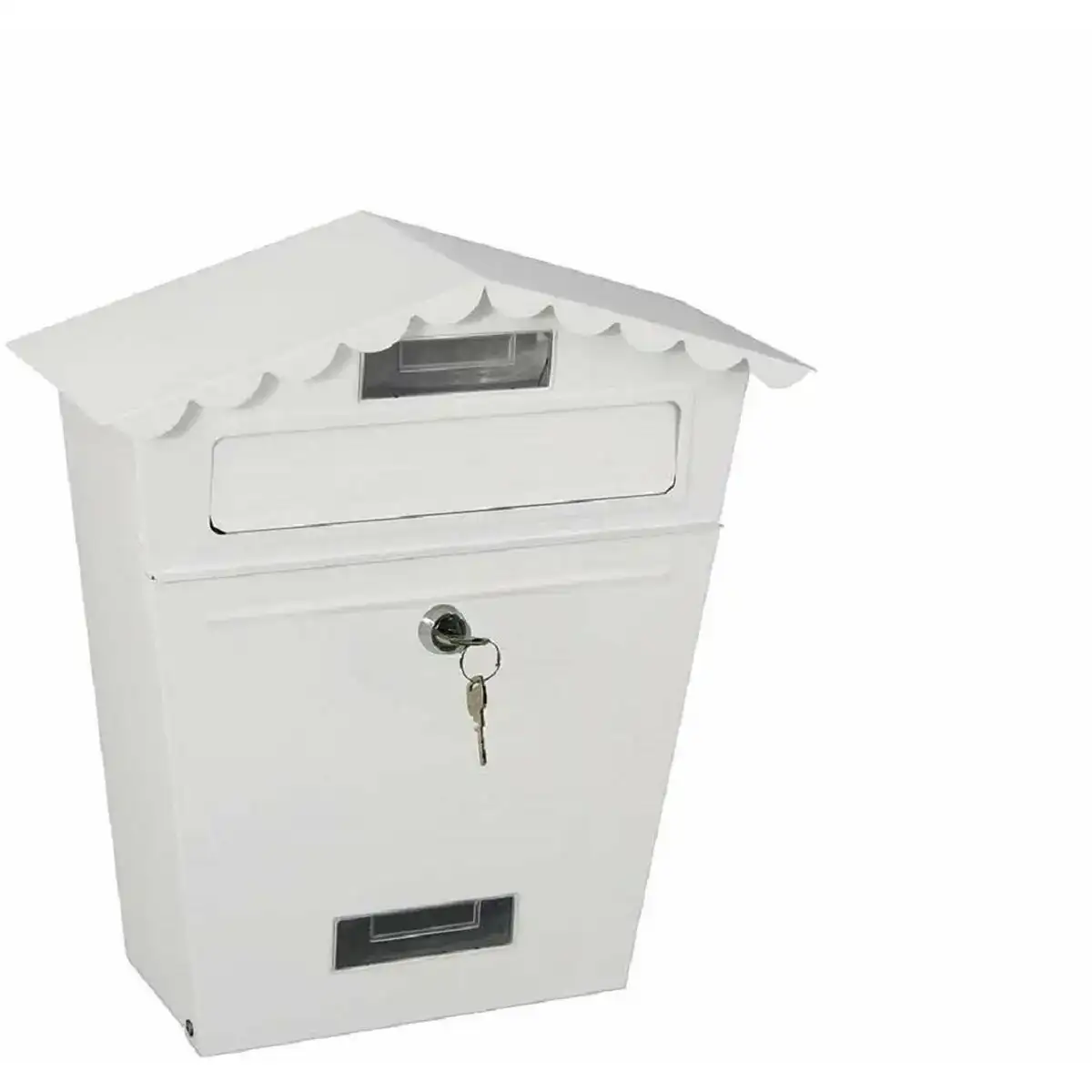 Boite aux lettres edm acier blanc classic 29 5 x 10 5 x 35 5 cm _7670. DIAYTAR COTE D'IVOIRE - Votre Boutique en Ligne, Votre Choix Illimité. Parcourez nos rayons et découvrez des produits qui vous inspirent, de la mode à la maison et bien plus.