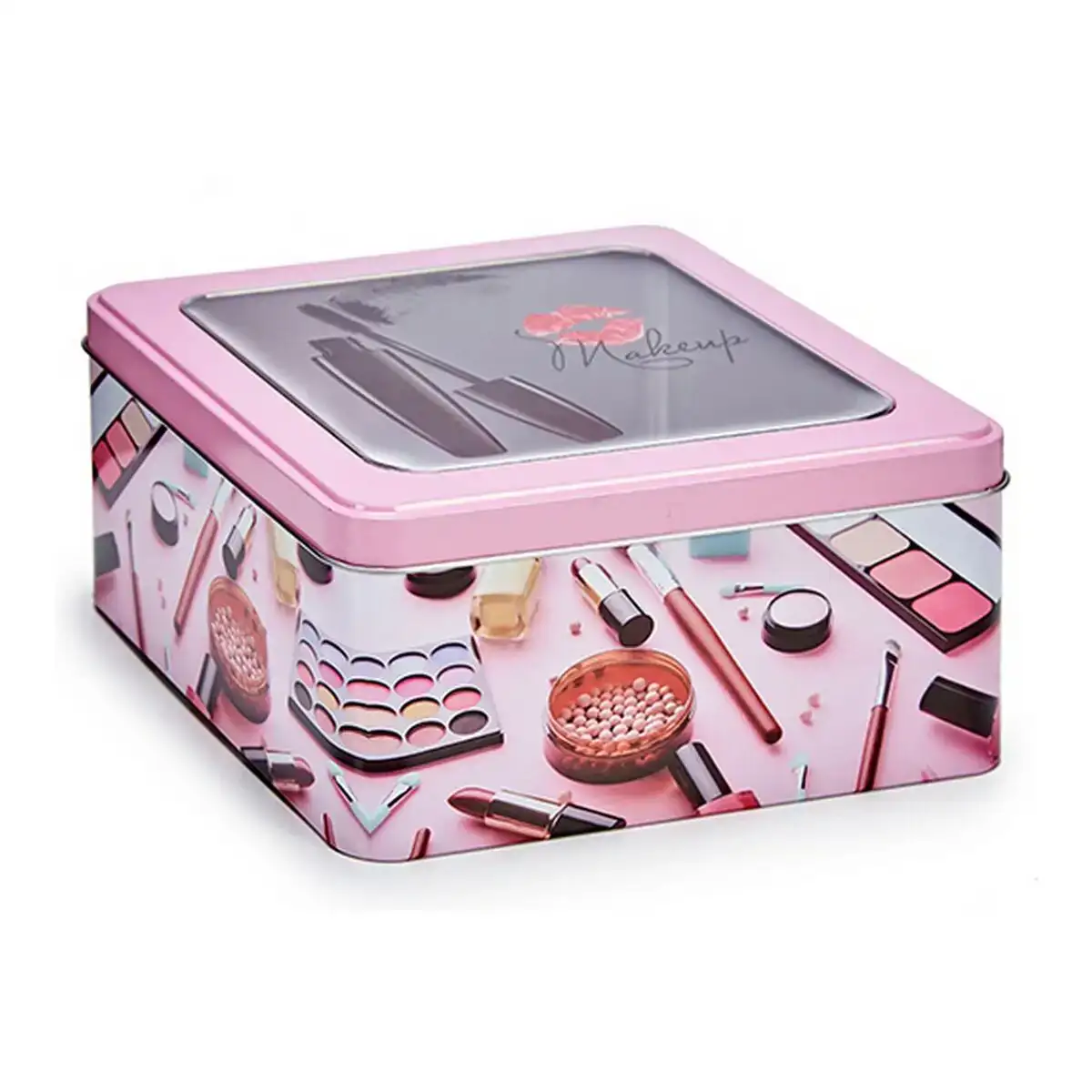 Boite avec couvercle 8430852876331 rose_1661. DIAYTAR COTE D'IVOIRE - Où Votre Shopping Prend Vie. Explorez notre boutique en ligne pour trouver des articles qui vous ressemblent et qui ajoutent de l'éclat à votre quotidien.