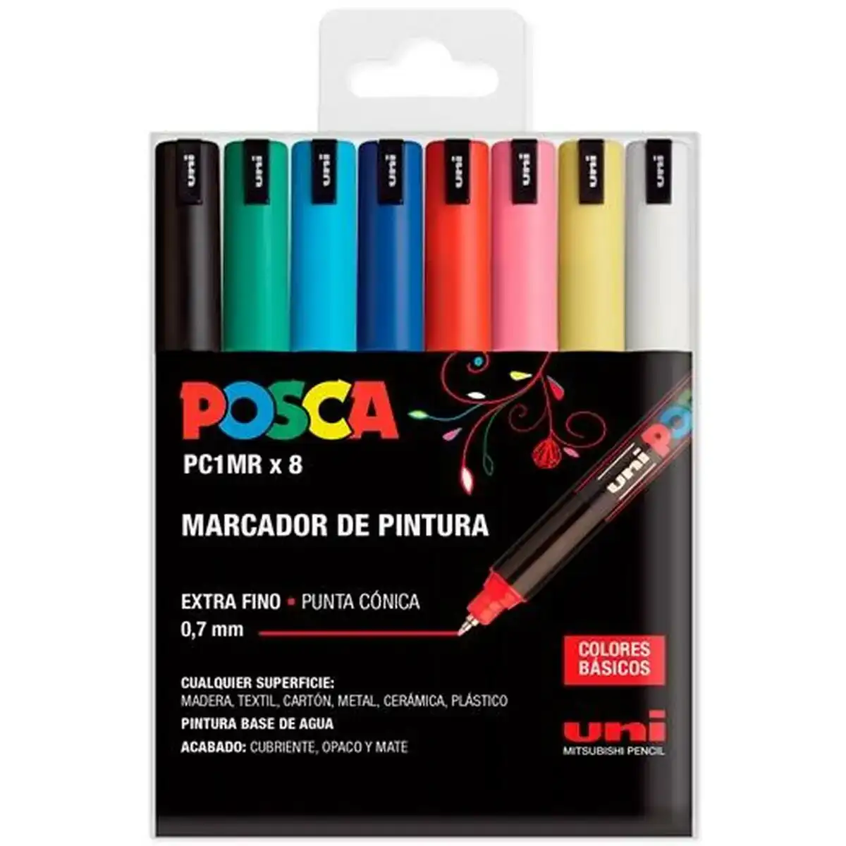 Boite de marqueurs posca pc 1mr multicouleur 8 pieces _2121. Plongez dans l'Expérience DIAYTAR COTE D'IVOIRE - Où Chaque Produit a une Histoire. Explorez notre boutique en ligne pour trouver des articles qui incarnent la passion et la créativité du Côte d'Ivoire.