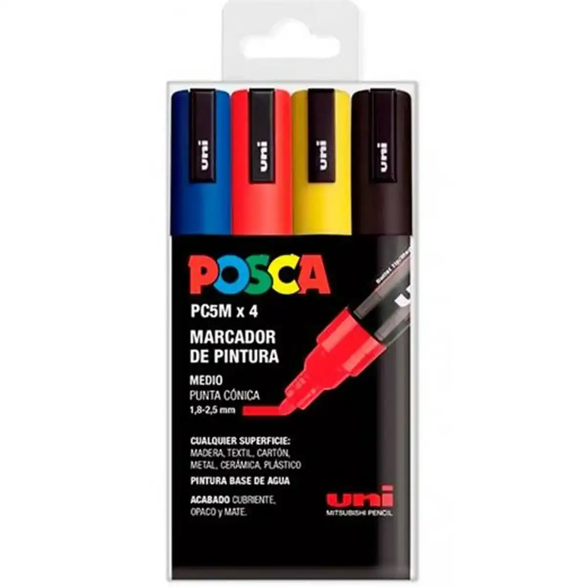 Boite de marqueurs posca pc 5m multicouleur_9642. DIAYTAR COTE D'IVOIRE - Votre Portail vers l'Extraordinaire. Parcourez nos collections et découvrez des produits qui vous emmènent au-delà de l'ordinaire, créant une expérience de shopping mémorable.