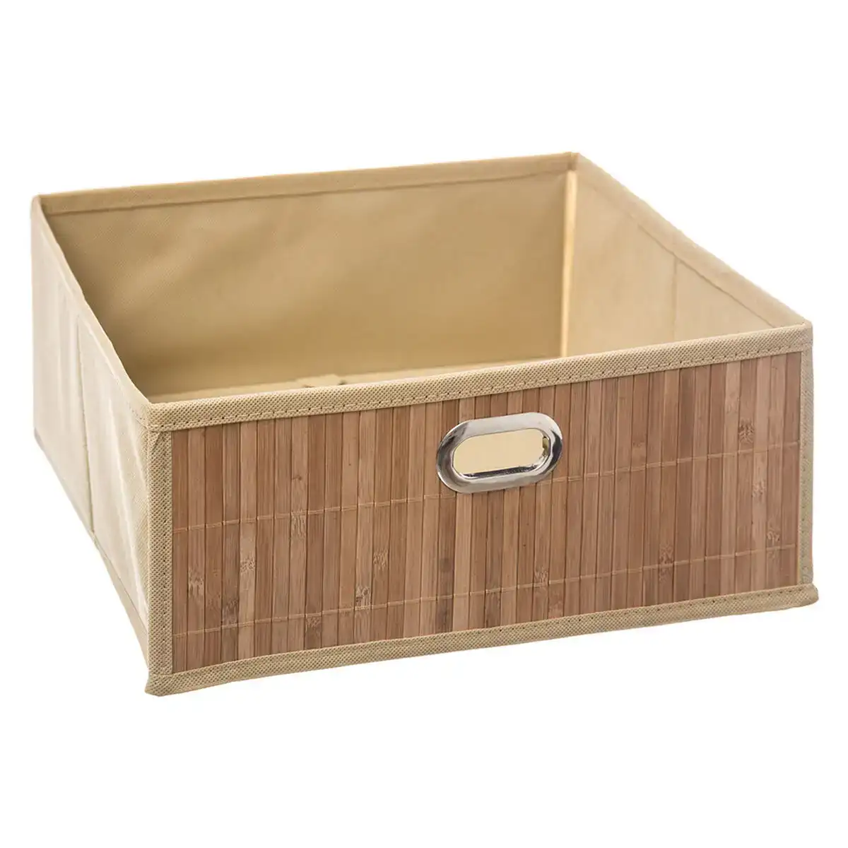 Boite de rangement 5five 31 x 31 x 13 5 cm salles de bains naturel bambou 31 x 31 x 31 cm_5267. DIAYTAR COTE D'IVOIRE - Là où Choisir est une Célébration de l'Artisanat. Explorez notre gamme variée et choisissez des produits qui incarnent la tradition et le talent des artisans du Côte d'Ivoire.