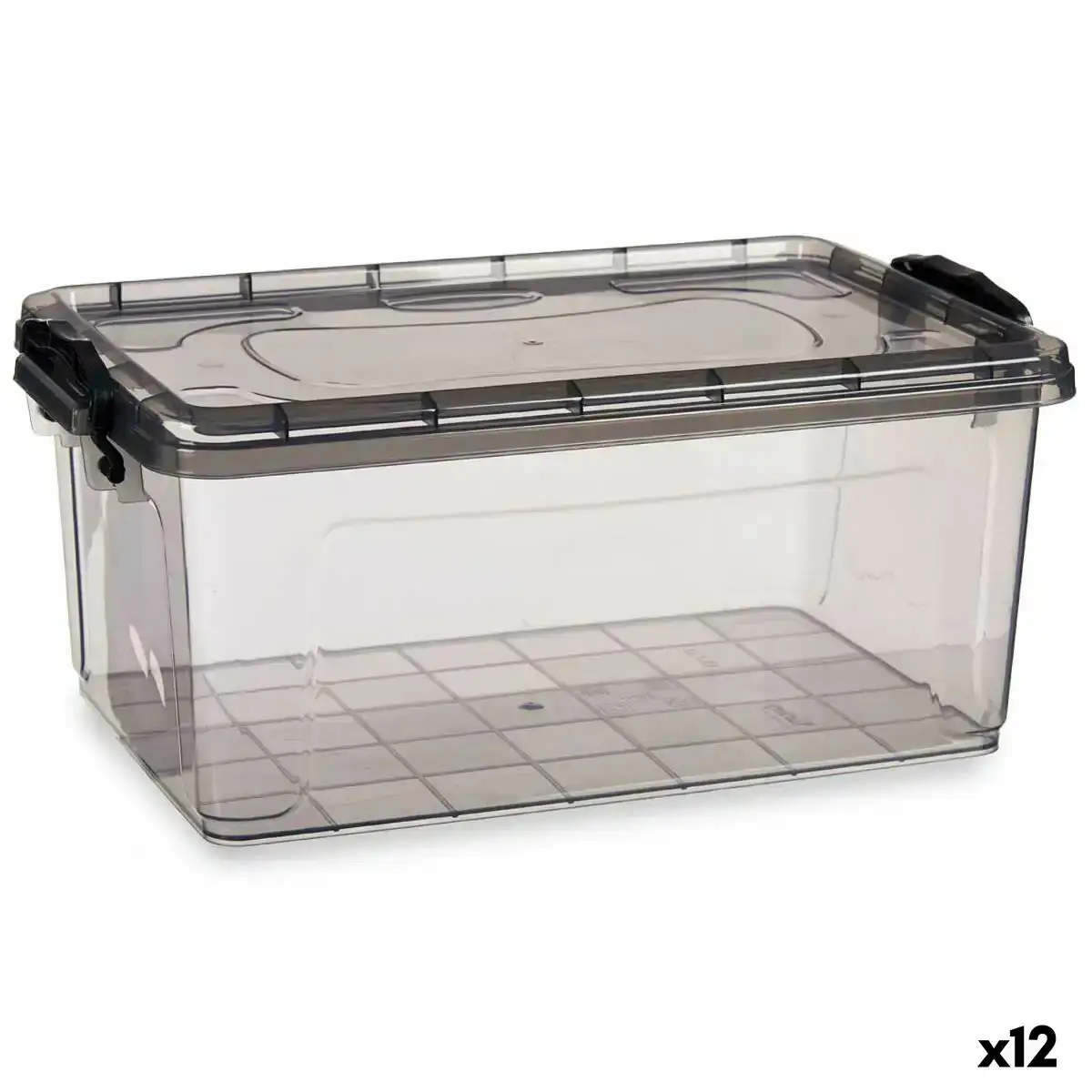 Boite de rangement avec couvercle anthracite plastique 13 7 l 27 5 x 18 x 42 5 cm 12 unites _2951. Bienvenue sur DIAYTAR COTE D'IVOIRE - Où Choisir Rime avec Qualité. Explorez notre gamme diversifiée et découvrez des articles conçus pour répondre à vos attentes élevées.