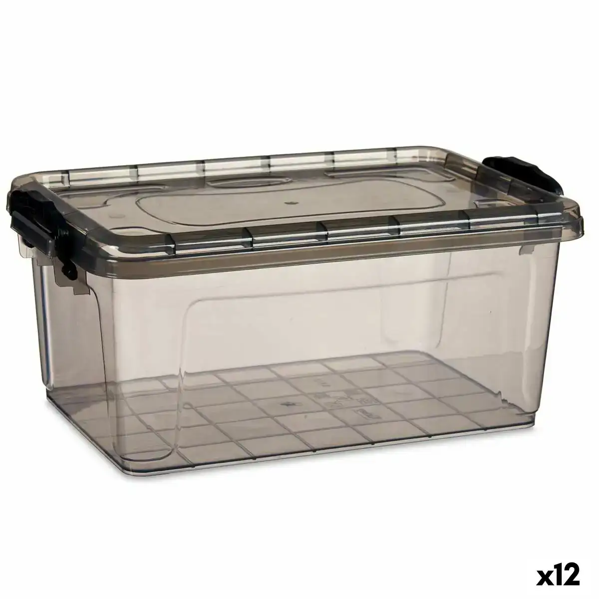 Boite de rangement avec couvercle anthracite plastique 8 5 l 24 x 16 x 37 cm 12 unites _3931. Entrez dans l'Univers de DIAYTAR COTE D'IVOIRE - Où Chaque Produit est une Découverte. Explorez notre gamme variée et trouvez des articles qui vous surprennent et vous inspirent.