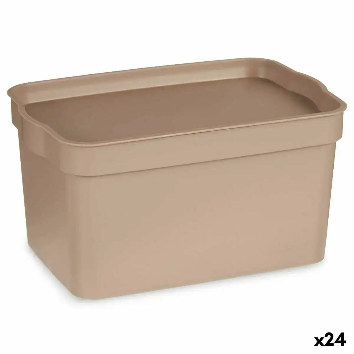 Boite de rangement avec couvercle beige plastique 2 3 l 13 5 x 11 x 20 cm 24 unites _4641. Entrez dans l'Univers de DIAYTAR COTE D'IVOIRE - Votre Destination de Shopping Complète. Découvrez des produits qui reflètent la diversité et la richesse culturelle du Côte d'Ivoire, le tout à portée de clic.