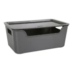 Boite de rangement avec couvercle bella blanche 28 x 18 x 11 cm _7878. Bienvenue sur DIAYTAR COTE D'IVOIRE - Votre Destination Shopping à la Côte d'Ivoireaise. Explorez notre boutique en ligne et découvrez une gamme variée de produits qui capturent l'esprit du Côte d'Ivoire.