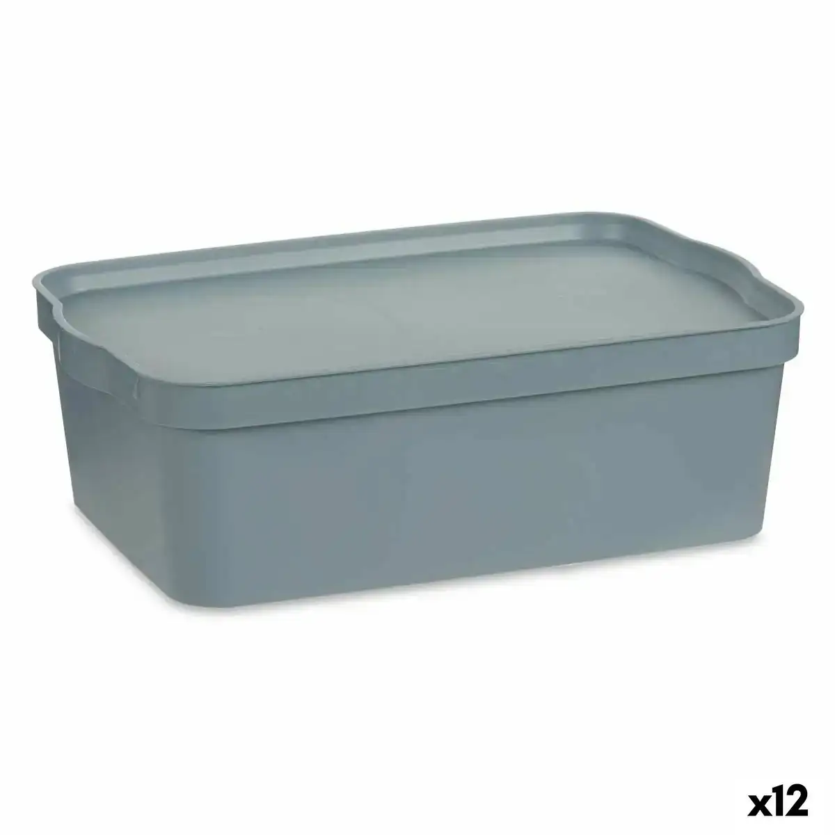 Boite de rangement avec couvercle gris plastique 14 l 29 5 x 14 3 x 45 cm 12 unites _1096. Entrez dans l'Univers de DIAYTAR COTE D'IVOIRE - Où le Shopping Devient une Découverte. Explorez nos rayons et dénichez des trésors qui illuminent votre quotidien.