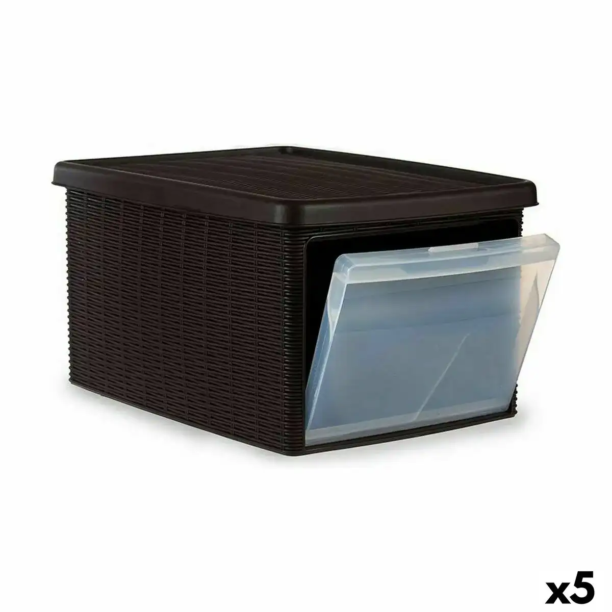 Boite de rangement avec couvercle stefanplast elegance laterale marron plastique 29 x 21 x 39 cm 5 unites _5775. Bienvenue sur DIAYTAR COTE D'IVOIRE - Votre Évasion Shopping Personnalisée. Parcourez notre collection unique et trouvez des articles qui reflètent votre style et votre individualité.