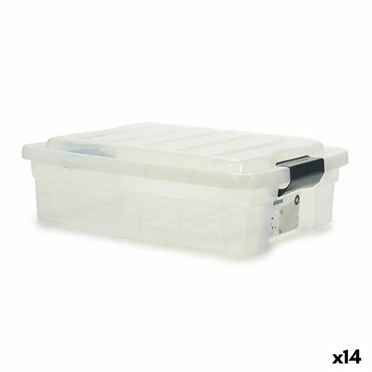 Boite de rangement avec couvercle transparent plastique 35 x 14 x 47 cm 14 unites _8506. DIAYTAR COTE D'IVOIRE - Votre Destination pour un Shopping Réfléchi. Découvrez notre gamme variée et choisissez des produits qui correspondent à vos valeurs et à votre style de vie.