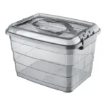 Boite de rangement confortime tetris gris plastique 14 l _5536. DIAYTAR COTE D'IVOIRE - Où Choisir est une Célébration de l'Artisanat. Explorez notre boutique en ligne et choisissez des articles qui incarnent l'art et le savoir-faire du Côte d'Ivoire.