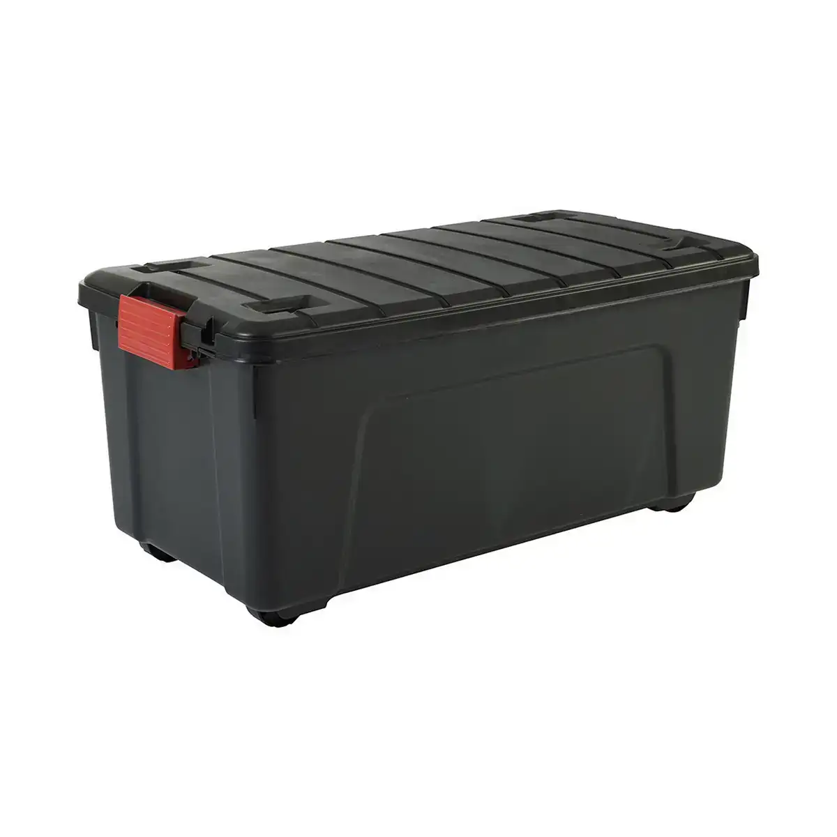 Boite de rangement iris explorer box avec des roues 39 5 x 78 x 35 cm noir rouge polypropylene 75 l_2764. DIAYTAR COTE D'IVOIRE - Votre Destination pour un Shopping Réfléchi. Découvrez notre gamme variée et choisissez des produits qui correspondent à vos valeurs et à votre style de vie.
