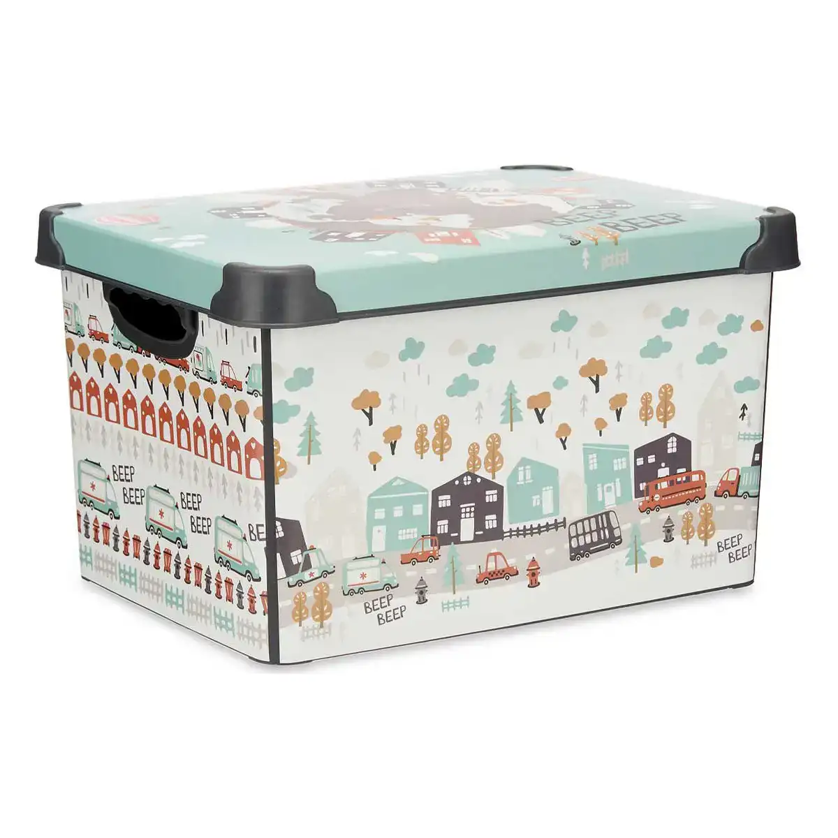Boite de rangement road 22 l avec des poignees plastique 30 x 23 5 x 40 cm _5843. DIAYTAR COTE D'IVOIRE - L'Art du Shopping Facilité. Naviguez sur notre plateforme en ligne pour découvrir une expérience d'achat fluide et agréable, avec une gamme de produits adaptés à tous.