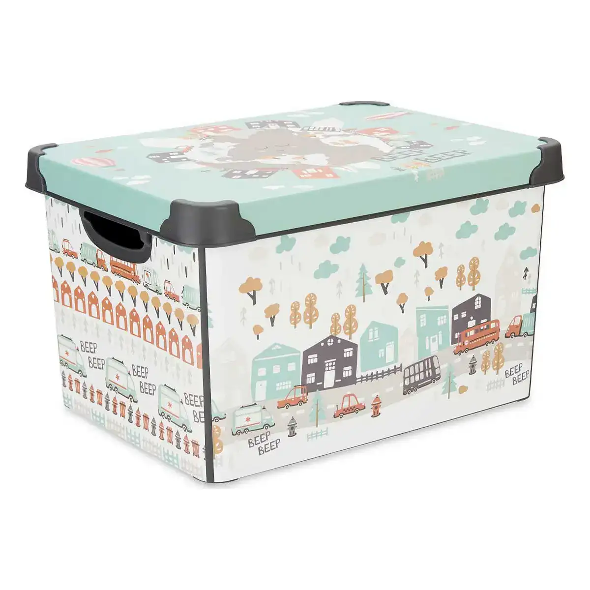 Boite de rangement road avec des poignees plastique 17 l 27 5 x 22 x 36 5 cm _3882. Entrez dans DIAYTAR COTE D'IVOIRE - Où Chaque Détail Compte. Explorez notre boutique en ligne pour trouver des produits de haute qualité, soigneusement choisis pour répondre à vos besoins et vos désirs.