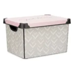 Boite de rangement vibes 22 l avec des poignees plastique 30 x 23 5 x 40 cm _7862. Bienvenue sur DIAYTAR COTE D'IVOIRE - Où Chaque Article a son Histoire. Découvrez notre sélection méticuleuse de produits qui racontent l'authenticité et la beauté du Côte d'Ivoire.