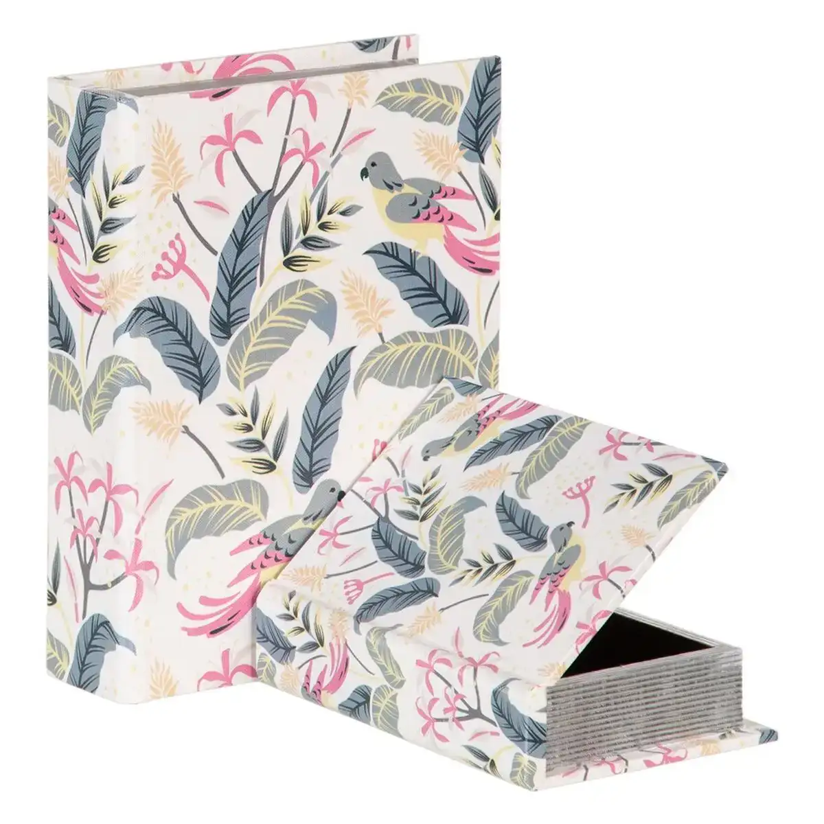 Boite decorative oiseau toile 24 x 18 x 6 cm dmf 2 pieces _2880. Découvrez DIAYTAR COTE D'IVOIRE - Où l'Élégance Rencontre la Variété. Parcourez notre collection et trouvez des trésors cachés qui ajoutent une touche de sophistication à votre vie quotidienne.