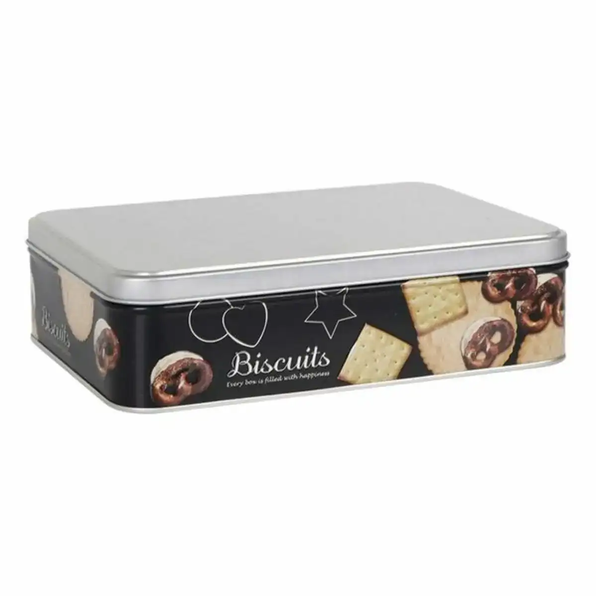 Boite en metal privilege biscuits cuisine 22 x 16 x 6 cm _4428. DIAYTAR COTE D'IVOIRE - L'Art du Shopping Éclairé. Naviguez à travers notre plateforme intuitive et découvrez une variété d'articles soigneusement sélectionnés pour répondre à vos besoins et à vos envies.