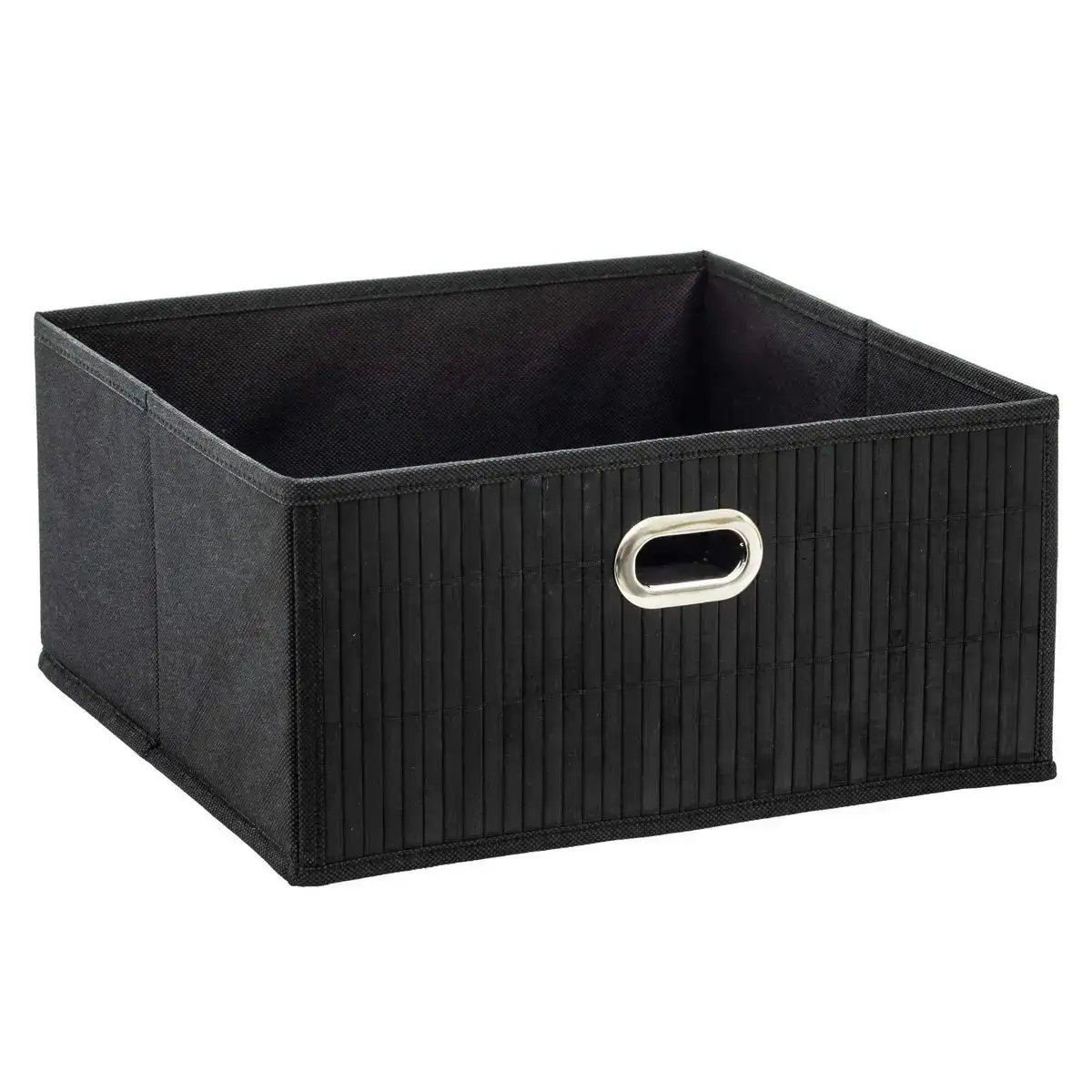 Boite multiusage 5five 31 x 31 x 13 5 cm noir bambou_2748. Bienvenue chez DIAYTAR COTE D'IVOIRE - Où Chaque Produit a son Histoire. Plongez dans notre sélection diversifiée et découvrez des articles qui racontent le riche patrimoine sénégalais.