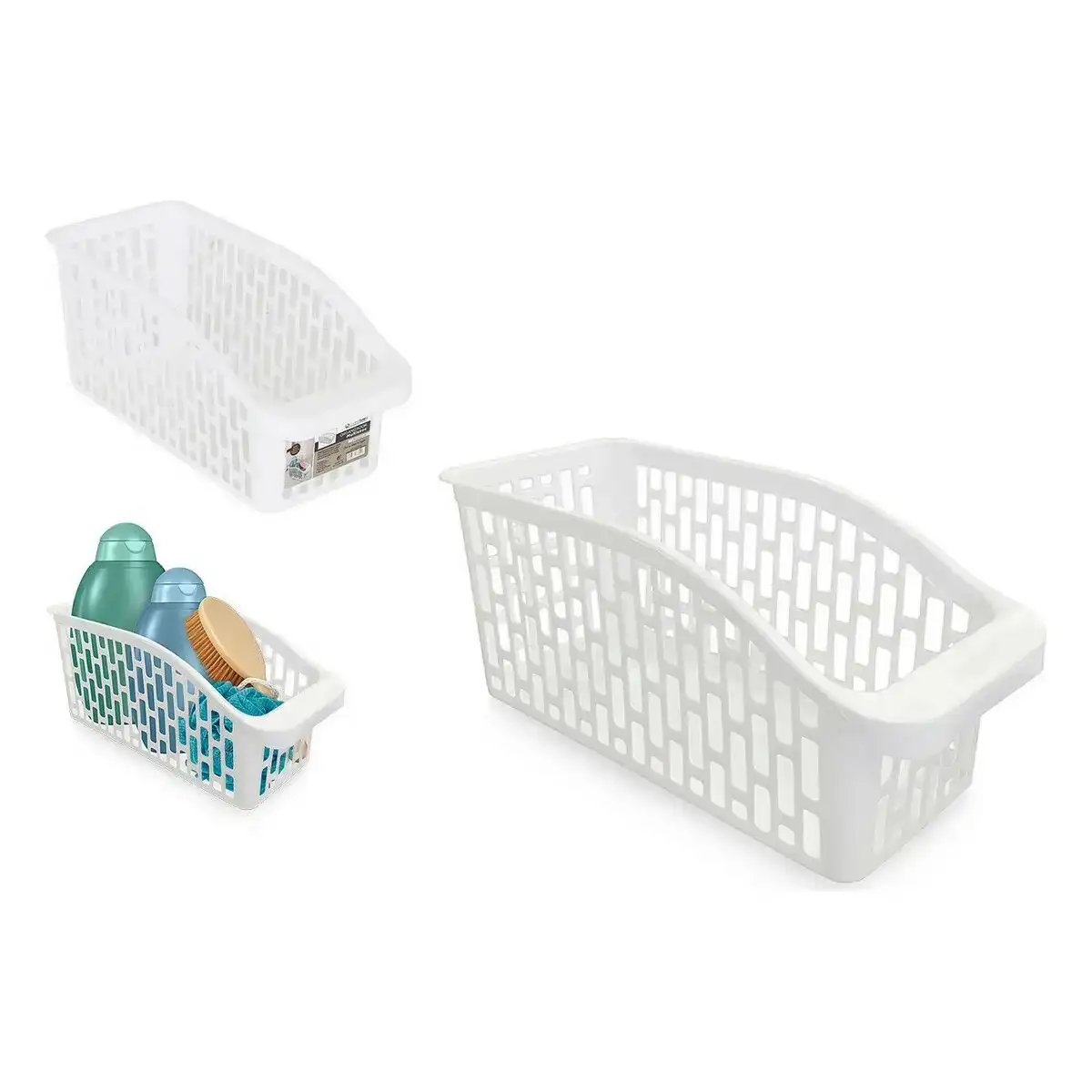 Boite multiusage confortime 28 x 12 x 12 cm plastique_2218. DIAYTAR COTE D'IVOIRE - L'Art de Choisir, l'Art de Vivre. Parcourez notre boutique en ligne et choisissez parmi des produits de qualité qui ajoutent de l'élégance à votre quotidien.