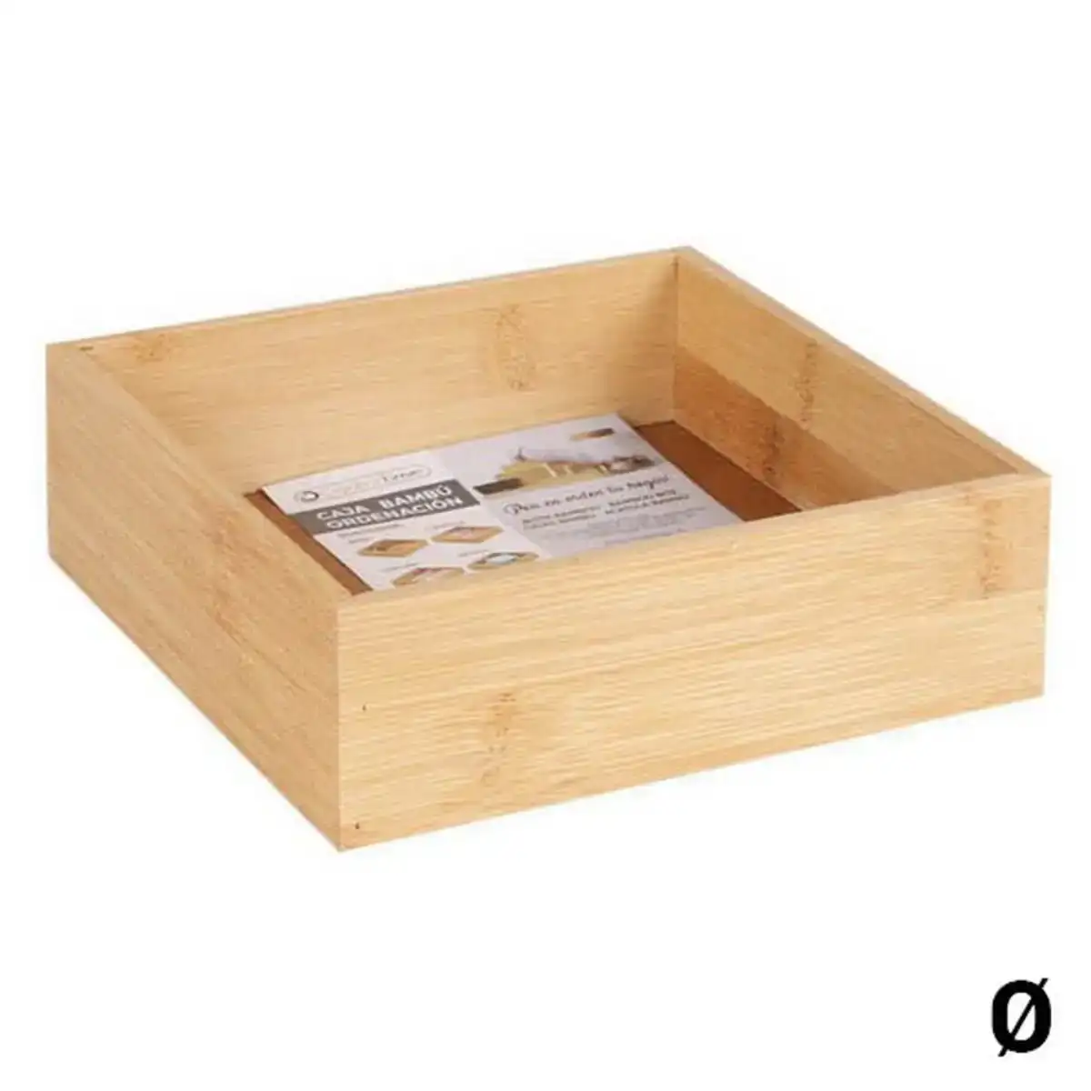 Boite multiusage confortime organisateur bambou_2308. Entrez dans l'Univers de DIAYTAR COTE D'IVOIRE - Où le Shopping Devient une Découverte. Explorez nos rayons et dénichez des trésors qui illuminent votre quotidien.