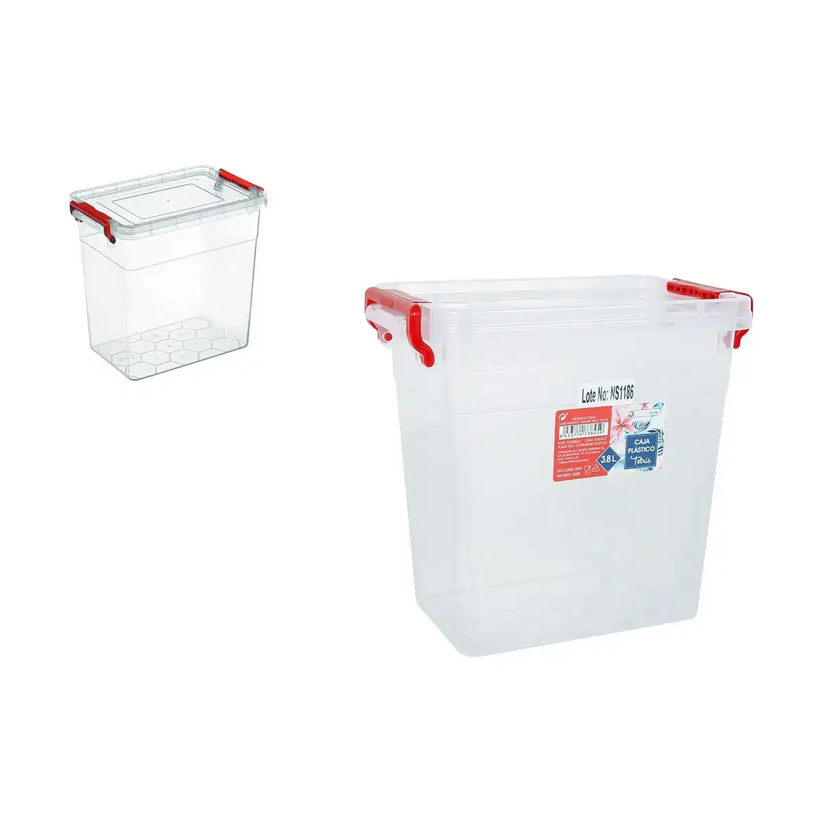 Boite multiusage confortime transparent plastique_8662. Bienvenue chez DIAYTAR COTE D'IVOIRE - Où le Shopping Rime avec Diversité. Plongez dans notre univers de produits et découvrez des trésors qui représentent la richesse culturelle du Côte d'Ivoire.