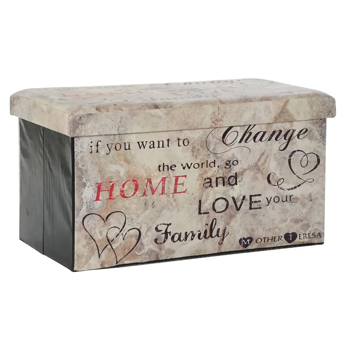 Boite multiusage dkd home decor pliable noir beige mdf pu 76 x 40 x 41 cm _1684. Bienvenue sur DIAYTAR COTE D'IVOIRE - Où Choisir est un Voyage Passionnant. Plongez dans notre catalogue et trouvez des produits qui révèlent la diversité et la beauté du Côte d'Ivoire.