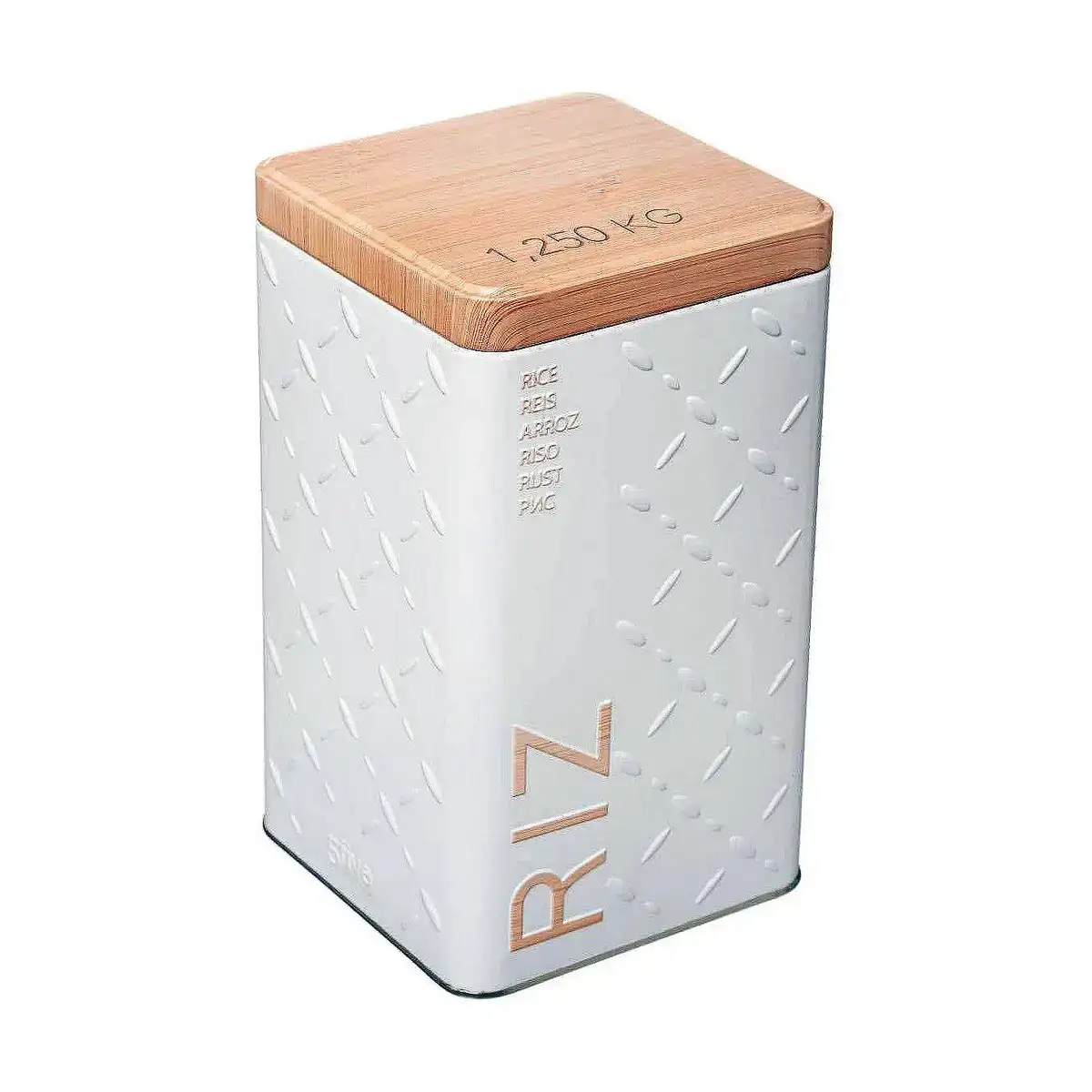 Boite multiusage nature scandi metal blanc 1 25 kg_9390. DIAYTAR COTE D'IVOIRE - Votre Passage vers l'Exceptionnel. Explorez notre boutique en ligne, où chaque produit est choisi avec soin pour offrir une expérience de shopping inoubliable.