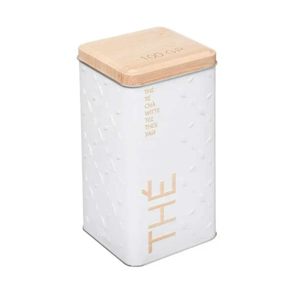 Boite multiusage nature scandi metal blanc 100 gr_8552. DIAYTAR COTE D'IVOIRE - Où Chaque Produit a sa Place. Parcourez notre catalogue et choisissez des articles qui s'intègrent parfaitement à votre style et à votre espace.