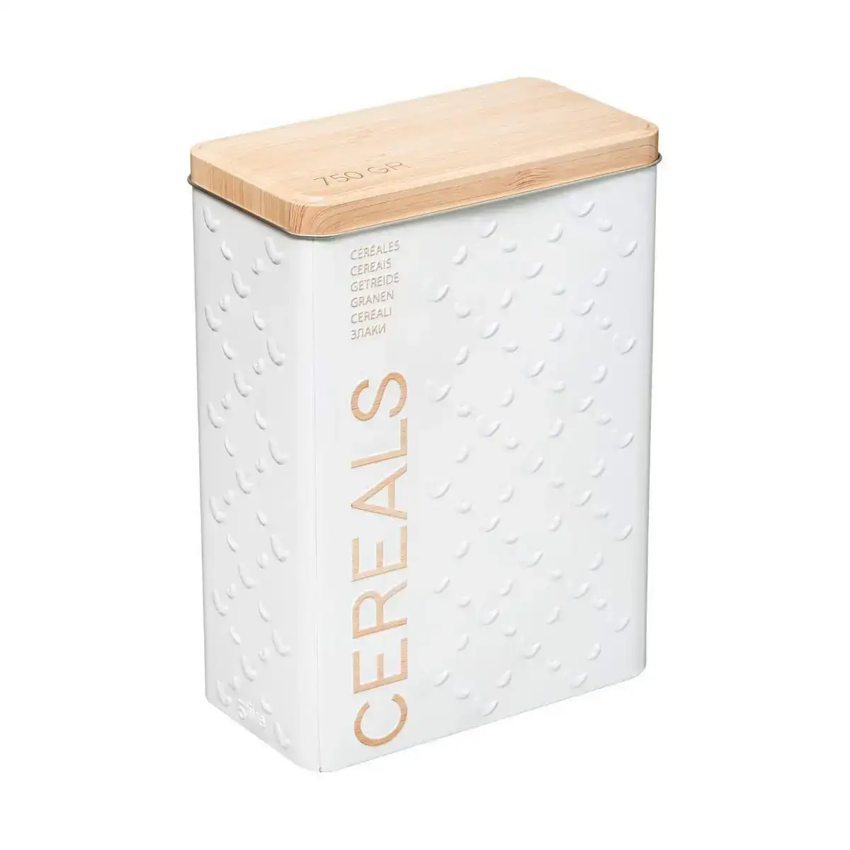 Boite multiusage nature scandi metal blanc 750 g_6381. DIAYTAR COTE D'IVOIRE - Votre Boutique en Ligne, Votre Choix Illimité. Parcourez nos rayons et découvrez des produits qui vous inspirent, de la mode à la maison et bien plus.