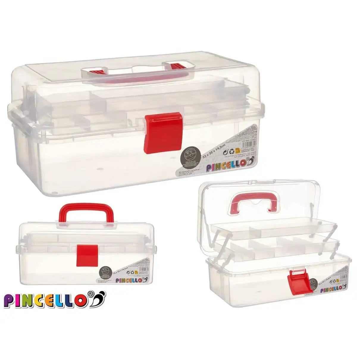 Boite multiusage rouge transparent_2814. DIAYTAR COTE D'IVOIRE - Votre Destination pour un Shopping Réfléchi. Découvrez notre gamme variée et choisissez des produits qui correspondent à vos valeurs et à votre style de vie.