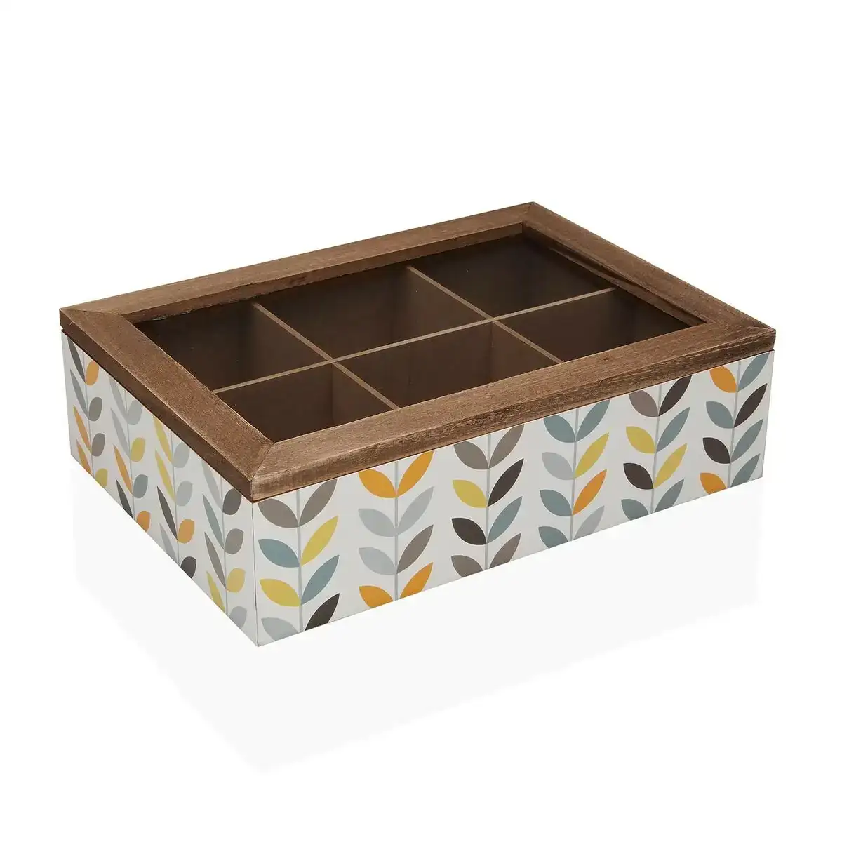 Boite pour infusions versa erin bois 17 x 7 x 24 cm_6924. Bienvenue sur DIAYTAR COTE D'IVOIRE - Où le Shopping est une Affaire Personnelle. Découvrez notre sélection et choisissez des produits qui reflètent votre unicité et votre individualité.