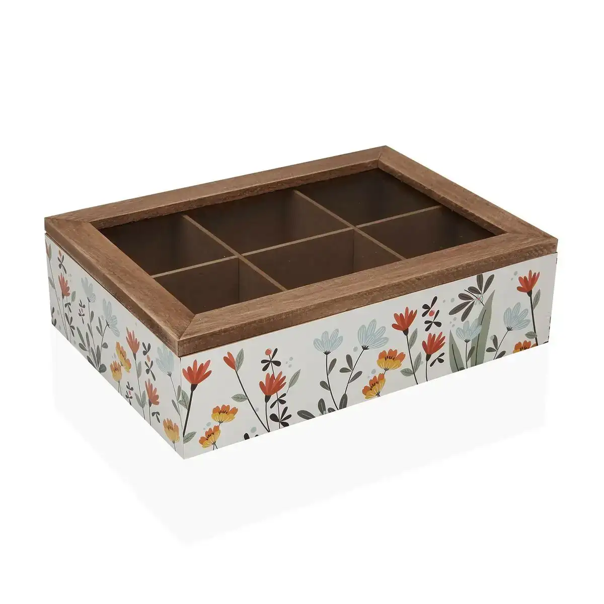 Boite pour infusions versa selene bois 17 x 7 x 24 cm_7513. DIAYTAR COTE D'IVOIRE - Où Choisir Devient une Expérience Personnalisée. Explorez notre boutique en ligne pour découvrir des produits qui s'adaptent à votre style et à votre essence.