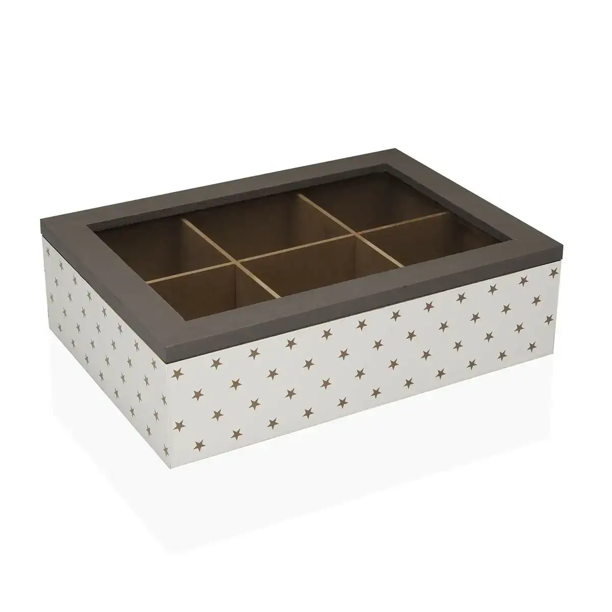 Boite pour infusions versa stary bois 17 x 7 x 24 cm_9583. DIAYTAR COTE D'IVOIRE - Là où les Possibilités sont Infinies. Parcourez nos catégories et laissez-vous séduire par des produits qui enrichiront votre quotidien, du pratique à l'esthétique.