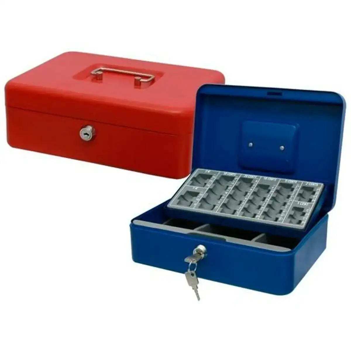 Boite securite bismark 25 x 9 x 17 cm metal multicouleur_7212. DIAYTAR COTE D'IVOIRE - L'Équilibre Parfait entre Tradition et Modernité. Explorez notre collection pour trouver des produits qui incarnent la culture et la contemporanéité du Côte d'Ivoire.
