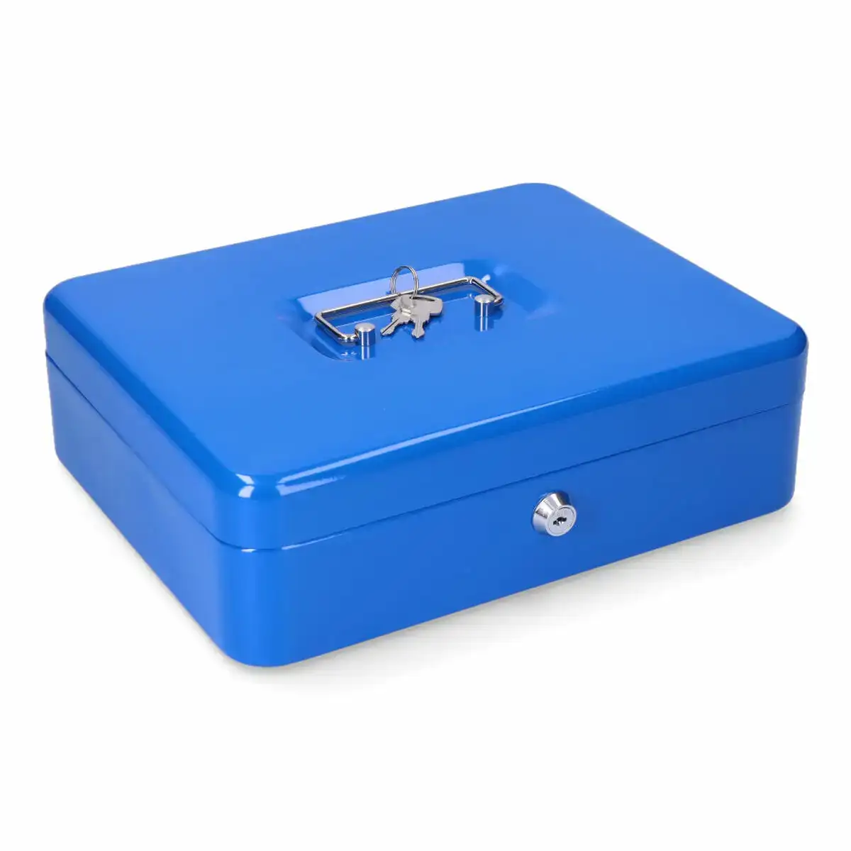 Boite securite micel cfc09 m13400 bleu acier 30 x 24 x 9 cm_5516. DIAYTAR COTE D'IVOIRE - Là où Chaque Produit Est une Trouvaille. Parcourez notre catalogue diversifié et découvrez des articles qui enrichiront votre quotidien, du pratique à l'insolite.