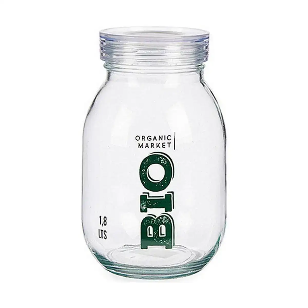 Boite transparent verre 1 8 l 13 x 20 8 x 13 cm_6677. DIAYTAR COTE D'IVOIRE - Votre Destination pour un Shopping Éclairé. Parcourez notre boutique en ligne pour découvrir des produits de qualité qui embelliront votre quotidien.