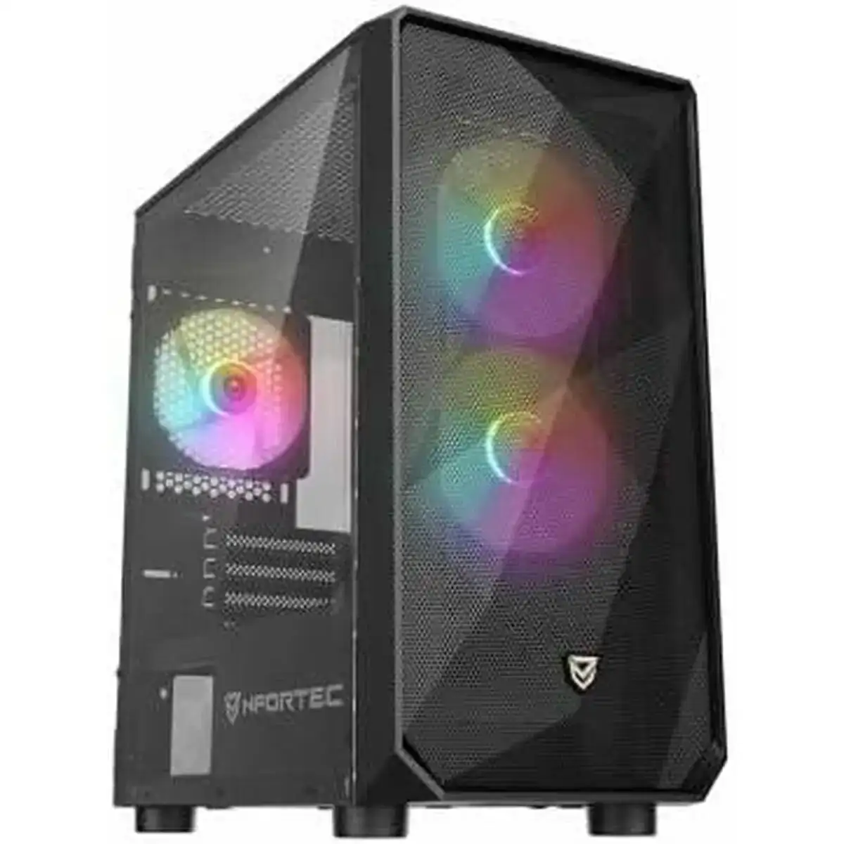 Boitier atx nfortec dys noir_1833. DIAYTAR COTE D'IVOIRE - Là où Chaque Clic Compte. Parcourez notre boutique en ligne et laissez-vous guider vers des trouvailles uniques qui enrichiront votre quotidien.