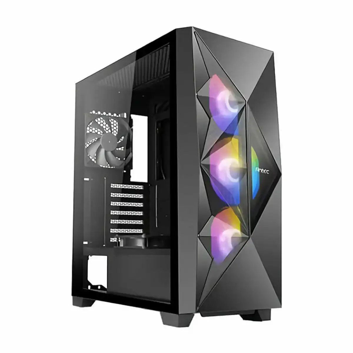 Boitier atx semi tour antec 0 761345 80081 5 noir atx rgb_9150. DIAYTAR COTE D'IVOIRE - Votre Escapade Shopping Virtuelle. Explorez notre boutique en ligne et dénichez des trésors qui évoquent la culture et le savoir-faire sénégalais, un clic à la fois.