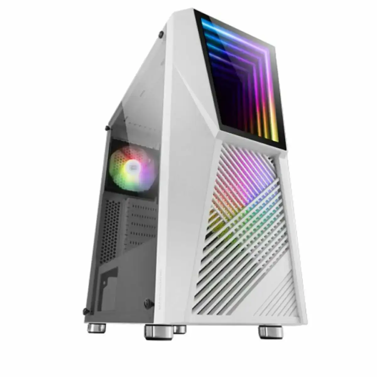 Boitier atx semi tour mars gaming mc777w led rgb blanc_8455. DIAYTAR COTE D'IVOIRE - Votre Passage vers le Chic et l'Élégance. Naviguez à travers notre boutique en ligne pour trouver des produits qui ajoutent une touche sophistiquée à votre style.