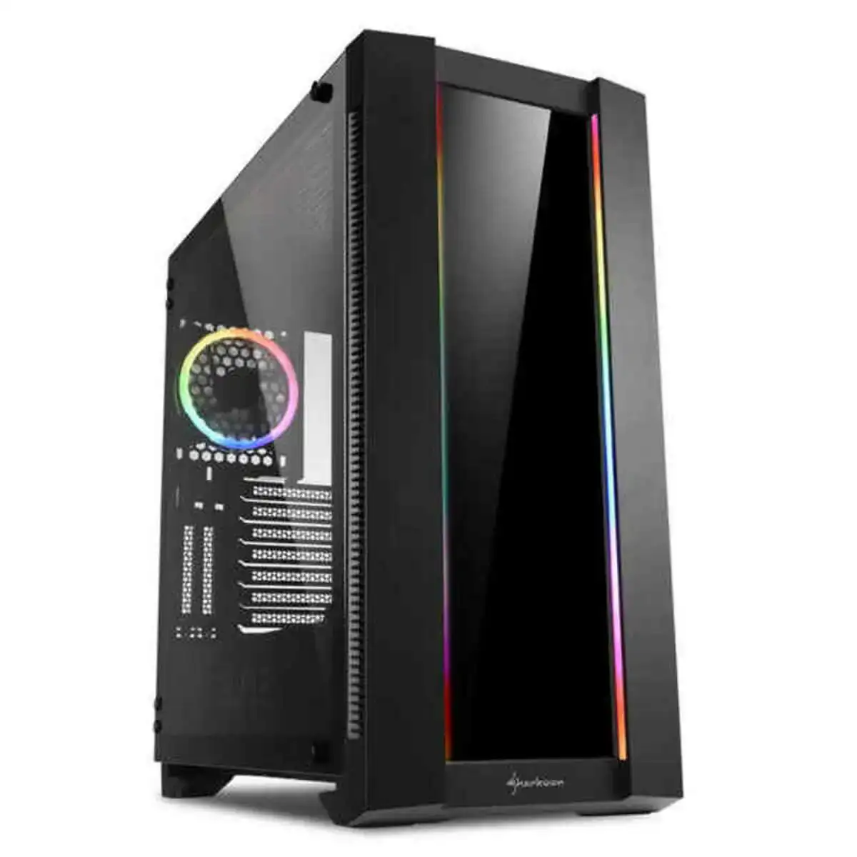 Boitier atx semi tour sharkoon 4044951027163 noir_4862. Entrez dans l'Univers de DIAYTAR COTE D'IVOIRE - Où la Tradition S'unit à la Modernité. Explorez notre sélection pour trouver des produits qui allient héritage et innovation.