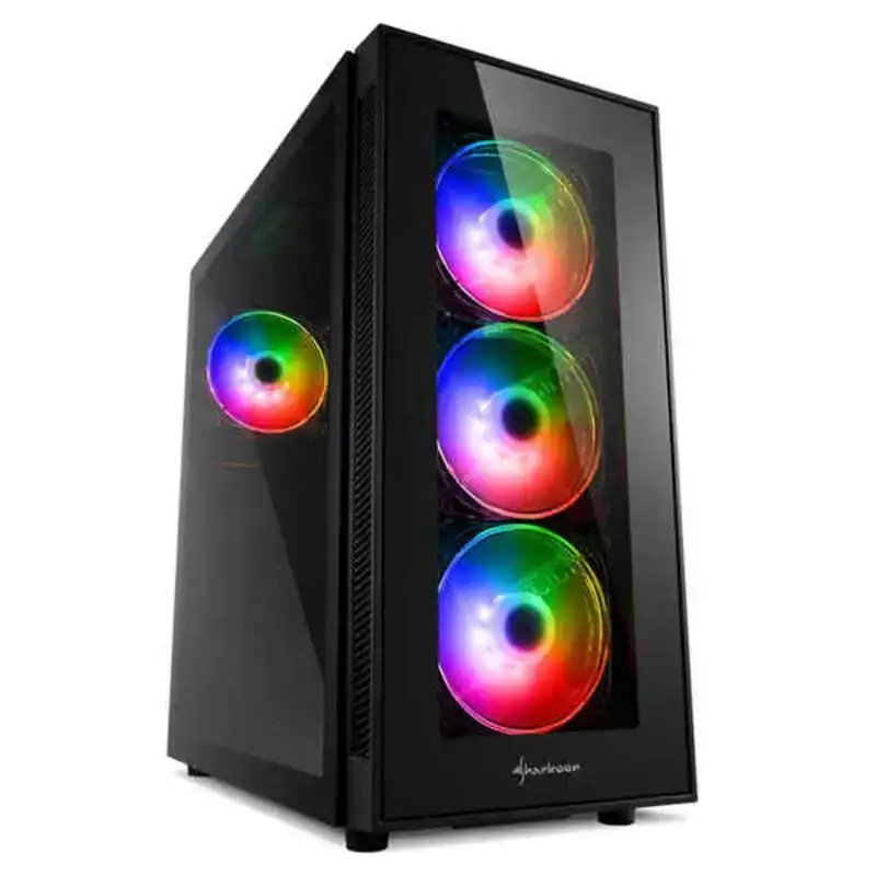 Boitier atx semi tour sharkoon 4044951029105 noir_9213. Entrez dans l'Univers de DIAYTAR COTE D'IVOIRE - Où le Choix Rencontre l'Authenticité. Explorez nos rayons virtuels et trouvez des produits qui incarnent la richesse de notre culture.