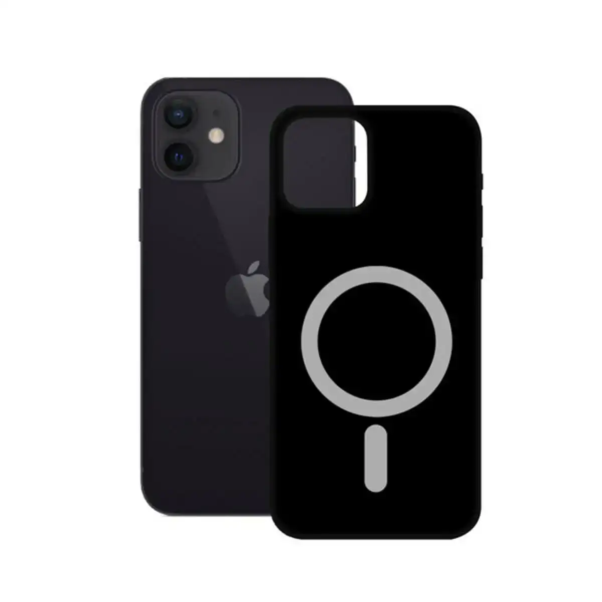 Boitier iphone 12 mini ksix noir rigide_2690. DIAYTAR COTE D'IVOIRE - Votre Plaisir Shopping à Portée de Clic. Explorez notre boutique en ligne et trouvez des produits qui ajoutent une touche de bonheur à votre vie quotidienne.