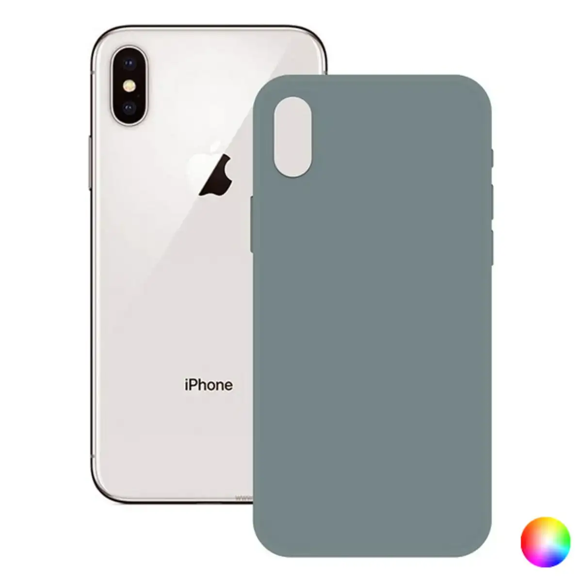 Boitier iphone x xs ksix soft silicone_5733. DIAYTAR COTE D'IVOIRE - Là où la Qualité est Non Négociable. Parcourez notre boutique en ligne pour découvrir des produits qui incarnent le raffinement et l'excellence du Côte d'Ivoire.